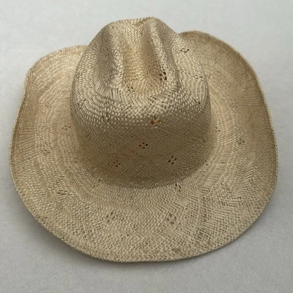 {NWT} Lack of Color | Free People Desert Rose Sisal Hemp Straw Cowboy Hat (L) - Picture 8 of 16